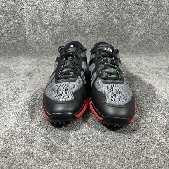 Nike Hyperfuse Lunar Ascend 483841-001 Mens Size 11.5 Black Gray Golf Shoes Used - Picture 3 of 12